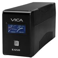 [BFLOW LCD S650] NOBREAK VICA BFLOW S 650VA/360W PANT LCD 6 CONTACTOS CON RESP REG Y SUP