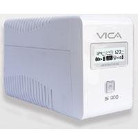 [S900] NO BREAK VICA 900VA/550W 6 TOMAS CON REGULADOR PANTALLA LCD NEGRO Y SOFTWARE 3 ANOS GARANTIA