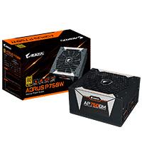 [GP-AP750GM] FUENTE DE PODER GIGABYTE AORUS P750W 80+ GOLD MODULAR / ATX 12V / 750W / COLOR NEGRO