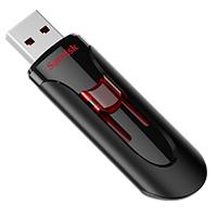 [SDCZ600-128G-G35] MEMORIA SANDISK 128GB USB 3.0 CRUZER GLIDE Z600 NEGRO C/ROJO SDCZ600-128G-G35