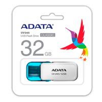 [AUV240-32G-RWH] MEMORIA ADATA 32GB USB 2.0 UV240 BLANCO ( AUV240-32G-RWH)
