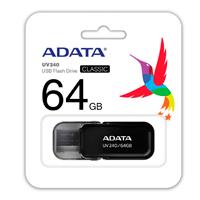 [AUV240-64G-RBK] MEMORIA ADATA 64GB USB 2.0 UV240 NEGRO (AUV240-64G-RBK)