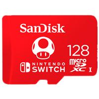 [SDSQXAO-128G-GNCZN] MEMORIA SANDISK MICRO SDXC 128GB NINTENDO SWITCH 100MB/S 4K U3 V30 SDSQXAO-128G-GNCZN