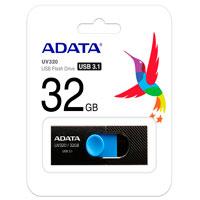 [AUV320-32G-RBKBL] MEMORIA ADATA 32GB USB 3.2 UV320 RETRACTIL NEGRO-AZUL (AUV320-32G-RBKBL)