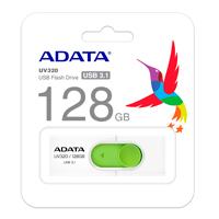 [AUV320-128G-RWHGN] MEMORIA ADATA 128GB USB 3.2 UV320 RETRACTIL BLANCO-VERDE (AUV320-128G-RWHGN)