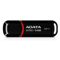 [AUV150-64G-RBK] MEMORIA ADATA 64GB USB 3.2 UV150 NEGRO (AUV150-64G-RBK)