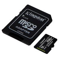 [SDCS2/256GB] MEMORIA KINGSTON MICRO SD CANVAS SELECT PLUS 256GB UHS-I CLASE 10 C/ADAPTADOR (SDCS2/256GB)
