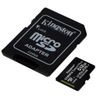 [SDCS2/512GB] MEMORIA KINGSTON MICRO SD CANVAS SELECT PLUS 512GB UHS-I CLASE 10 C/ADAPTADOR (SDCS2/512GB)