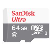 [SDSQUNR-064G-GN3MA] MEMORIA SANDISK MICRO SDXC 64GB ULTRA 100MB/S CLASE 10 C/ADAPTADOR SDSQUNR-064G-GN3MA
