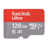 [SDSQUAB-128G-GN6MA] MEMORIA SANDISK MICRO SDXC 128GB ULTRA 140MB/S CLASE 10 C/ADAPTADOR SDSQUAB-128G-GN6MA
