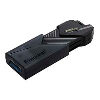 [DTXON/128GB] MEMORIA KINGSTON 128GB USB 3.2 GEN 1 ALTA VELOCIDAD / DATATRAVELER EXODIA ONYX NEGRO C/TAPA MÓVIL (DTXON/128GB)