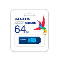 [ACHO-UC300-64G-RNB/BU] MEMORIA ADATA 64GB USB TIPO C UC300 RETRACTIL AZUL MARINO (ACHO-UC300-64G-RNB/BU)