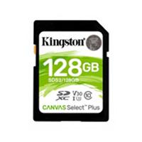 [SDS2/128GB] MEMORIA FLASH SD KINGSTON SDXC CANVAS SELECT 128GB 100R CL10 UHS-I V30(SDS2/128GB)