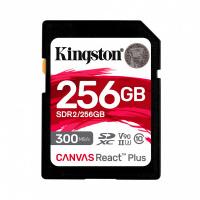 [SDR2/256GB] MEMORIA FLASH SD KINGSTON SDXC CANVAS REACT PLUS 256 GB 300R UHS-II V90(SDR/256GB)