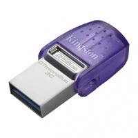 [DTDUO3CG3/256GB] MEMORIA FLASH USB KINGSTON MICRODUO 256GB 3C TYPE A-C(DTDUO3CG3/256GB)