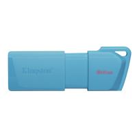 [KC-U2L64-7LB] MEMORIA FLASH USB KINGSTON 64GB TURQUESA NEON 3.2 GEN 1(KC-U2L64-7LB)