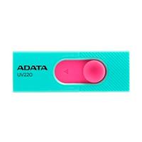 [AUV220-32G-RGNPK] MEMORIA ADATA 32GB USB 2.0 UV220 RETRACTIL AZUL-ROSA (AUV220-32G-RGNPK)