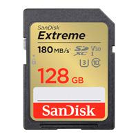 [SDSDXVA-128G-GNCIN] MEMORIA SANDISK SDXC 128GB EXTREME 180MB/S 4K CLASE 10 U3 V30 SDSDXVA-128G-GNCIN