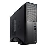 [AC-922760] GABINETE ACTECK BROOK / MINI TORRE SLIM / MICRO ATX, MINI ITX / FUENTE SFX 500W / METAL / NEGRO / AC-922760