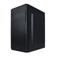 [AC-932547] GABINETE ACTECK KIOTO GC240 / MINI TORRE / MICRO ATX, MINI ITX / FUENTE 500W / METAL / NEGRO / AC-932547