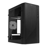 [AC-933063] GABINETE ACTECK KIOTO GC220 / MICRO ATX SLIM / MICRO ATX, MINI ITX / FUENTE 500W / PANEL ACRILICO, METAL / NEGRO / AC-933063