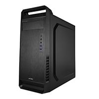 [AC-932592] GABINETE ACTECK ROMA GM670 / MEDIA TORRE / ATX, MICRO ATX, MINI ITX / FUENTE 500W / METAL / NEGRO / AC-932592