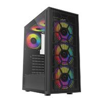 [BR-935982] GABINETE BALAM RUSH DRAGONFLY MESH GM740 / MEDIA TORRE / ATX, MICRO ATX, MINI ITX / VENTILADOR RGB / PANEL CRISTAL TEMPLADO, METAL / NEGRO / BR-935982