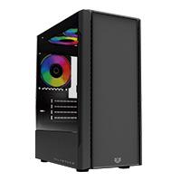 [BR-936095] GABINETE GAMER BALAM RUSH NYX GI730 / MINI TORRE / MICRO ATX - MINI ITX / 3 VENTILADORES RGB INCLUIDOS / BAHIA PARA HDD - SSD / PANEL LATERAL DE CRISTAL TEMPLADO / NEGRO / BR-936095