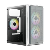 [AC-935746] GABINETE ACTECK DOOM GI630 / MINI TORRE / MICRO ATX - MINI ITX / FUENTE DE PODER 500W / PANEL ACRILICO / 3 VENTILADORES FRGB INCLUIDOS / BLANCO / AC-935746