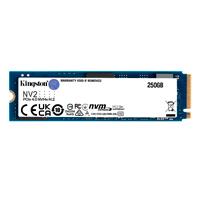 [SNV2S/250G] UNIDAD DE ESTADO SOLIDO INTERNO 250GB KINGSTON SNV2S NV2 M.2 2280 NVME PCIE GEN 4X4 LECT. 3000 ESCRIT. 1300 MBS PC LAPTOP MINI PC (SNV2S/250G)