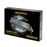 [ALEG-800-2000GCS] UNIDAD DE ESTADO SOLIDO SSD INTERNO 2TB ADATA LEGEND 800 M.2 2280 NVME PCIE GEN 4X4 LECT. 3500 ESCRIT.2800 MBS PC LAPTOP MINIPC 3DNAND DISIPADOR (ALEG-800-2000GCS)