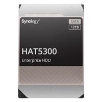 [HAT5300-12T] Disco Duro Interno Synology Enterprise 3.5" 12TB, SATA3, 6Gb/s, 7200 RPM, 256MB, Hot-Plug, Compatible Solo para Equipos Synology