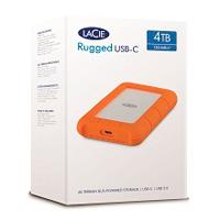 [STFR4000800] DISCO DURO EXTERNO LACIE RUGGED USB-C 4TB 2.5 PORTATIL USB 3.1 NARANJA-PLATA WINDOWS MAC CONTRAGOLPES AGUA Y POLVO