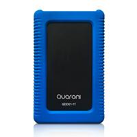 [QDD01-1T] DISCO DURO EXTERNO HDD QUARONI USO RUDO RUGGED 1TB 2.5 USB 3.0 CONTRAGOLPES Y POLVO NEGRO/AZUL WINDOWS/MAC
