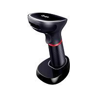 [GSW2] Lector de Códigos de Barras Ghia 2D Inalámbrico, Receptor USB, Bluetooth, Base de Carga, Compatible con QR