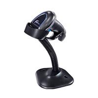 [EC-CD-8380,EC-CD-8380-STAND] Lector de Código de Barras EC Line EC-CD-8380, Negro, CCD Óptico, USB, 200 Lecturas por Segundo, Largo Alcance