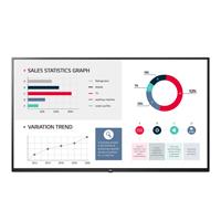 [55UL3J] Monitor Señalización Digital LG con Panel IPS UHD de 55 pulgadas, 400 Nits de Brillo, para Uso 16/7, con Plataforma de Señalización WebOS 4.0, con Altavoz Integrado, Conectividad 3 HDMI, 1 USB