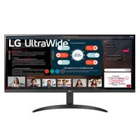 [34WP500-B] Monitor LED LG 34WP500-B, 34 pulgadas UltraWide 2560x1080, Aspecto 21:9, 75 Hz, TR 5ms, Panel IPS, HDMI(2), Aux(1), División de Pantalla, Dual Controller, PIP, AMD FreeSync, Crosshair, HDR10, Color Negro