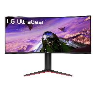 [34GP63A-B] Monitor Gamer UltraGear LED LG 34GP63A-B, 34 pulgadas, Curvo UltraWide 3440x1440, Aspecto 21:9, 160Hz TR 1ms, Panel VA, HDMI(2), DisplayPort(1), Aux(1), NVIDIA G-Sync, Black Stabilizer, Adaptive Sync, HDR10, Negro