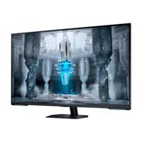 [LS43CG700NLXZX] Monitor LED Samsung 43 pulgadas, Widescreen, UHD 3,840 x 2,160, 4K, Odyssey Neo G7 G70NC, Blanco, Smart Monitor, HDMI 2, USB 2, D. Port 1, Flat, Gamer, 144Hz, 1ms, Bocinas