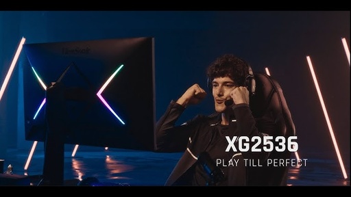 [XG2536] Monitor ViewSonic Gamer XG2536, 24.5 pulgadas, 1920 x 1080, Full HD, 280 Hz, 0.5 ms, AMD FreeSync, Altavoces Integrados, HDMI, Display Port, USB-C, 3 años de Garantía