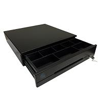 [EC-CD-200M] CAJON DE DINERO EC LINE HEAVY DUTY METALICO EC-CD-200M, NEGRO, COMPARTIMENTOS 5 BILLETES - 7 MONEDAS AJUSTABLE 