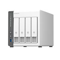 [TS-433-4G-US] NAS QNAP TS-433-4G /4 BAHIAS NUCLEO CUADRUPLE 2.0 GHZ 4GB DDR3/1 LAN 2,5 GBE/ 1 LAN GBE/USB 3.2 X1/SATA/HOT-SWAP/ SIN DISCOS/ ARM CORTEX A55