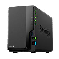 [DS224+] NAS SYNOLOGY DS224+ /2 BAHIAS NUCLEO CUADRUPLE HASTA 2.7 GHZ 2GB DDR4, AMPLIABLE HASTA 6GB/2 LAN GIGABIT/USB 3.2 X2/SATA/HOT-SWAP/ SIN DISCOS/ INTEL CELERON J4125 /HASTA 36 TB