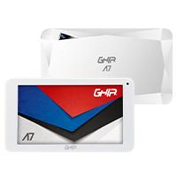[GTA7WFWHT] Tablet Ghia A7 WiFi,  Modelo A50, Procesador QuadCore, WiFi, Bluetooth, 1GB RAM, 16GB Almacenamiento, 0.3MP + 2MP Cámaras, 2100mAh, Android 9 Go Edition, Color Blanca