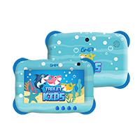 [GK133T2] Tablet Ghia Kids,  Modelo A133, Procesador QuadCore, 7", 2GB RAM, 32GB Almacenamiento, 2 Cámaras, WiFi, Bluetooth, 2500mAh, Android 13 Go, Color Tiburón