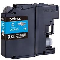 [LC505C] CARTUCHO DE TINTA BROTHER LC505C PARA SUPER ALTO RENDIMIENTO 1300 IMPRESIONES CYAN