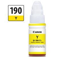 [0670C001AB,0670C001AA,0670C001AC] BOTELLA DE TINTA CANON GI-190 AMARILLO,RENDIMIENTO 7,000 PAGINAS,COMPATIBLE G1100,G2100,G3100,G4100