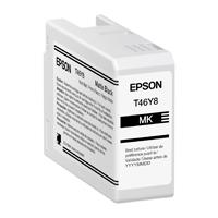 [T46Y800] CARTUCHO EPSON MODELO T46Y NEGRO MATE, PARA PLOTTER P900 (50 ML)
