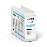 [T46Y500] CARTUCHO EPSON MODELO T46Y CYAN LIGHT, PARA PLOTTER P900 (50 ML)